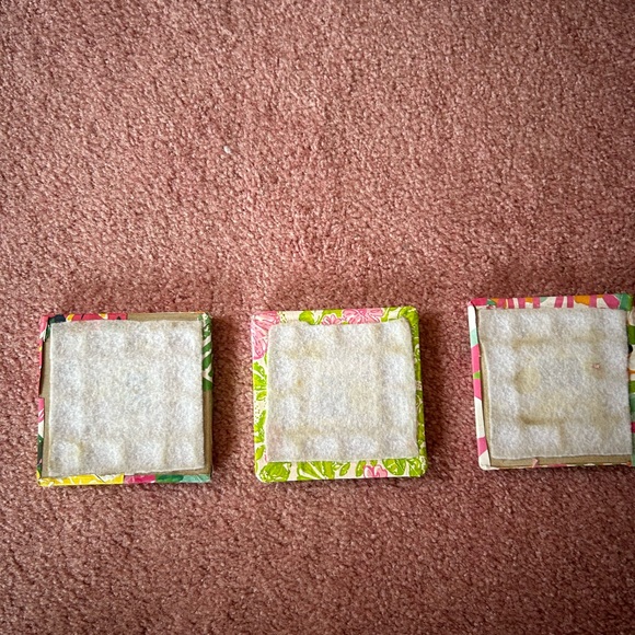 Lily printed ceramic coasters 🌸🌺🌼 - Picture 2 of 2